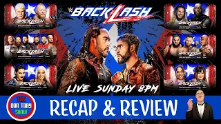 🔵Don Tony Show: WWE Backlash 2023 Review; World Heavyweight Title Tournament Predictions; Q&A; More