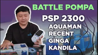 BATTLE POMPA PSP 2300 AQUAMAN RECENT GINGA KANDILA