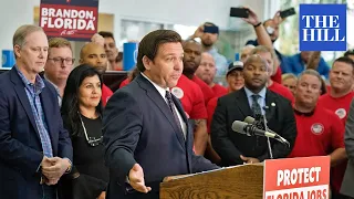 'Let's Go, Brandon!' DeSantis Asked If Brandon, Florida Event Was A Biden Troll