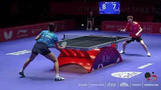 WANG MANYU vs MANIKA BATRA (CHINA vs INDIA) - ITTF TEAM BUSAN 2024 WOMEN TEAM