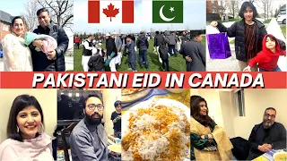 EID SPECIAL VLOG 😍How we celebrated FIRST EID in Canada 2023🇨🇦Pakistani in Canada 🇵🇰🇨🇦