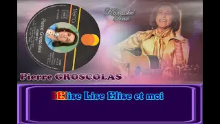 Karaoke Tino - Pierre Groscolas - Elise et moi