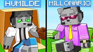 💸 Me Paso Minecraft de HUMILDE a RICO!!