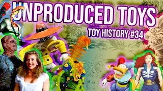 Unproduced Toys - Darkwing Duck, Toxic Crusaders, Skeleton Warriors, EarthWorm Jim - TOY HISTORY #34