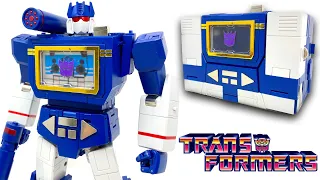 The BEST Transforming G1 Soundwave YET?! KO RP-01 ACOUSTIC WAVE W/ Laserbeak, Ravage & Frenzy Review