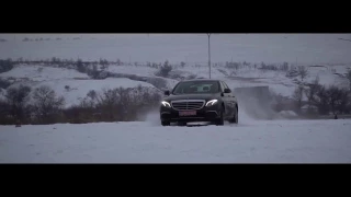 Мерседес. Экстремальный тест драйв Mercedes Benz E -class w213.