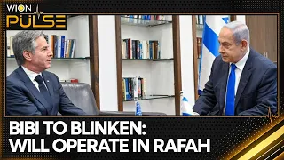 Netanyahu tells Blinken Israel will 'do it alone' in Rafah push | WION Pulse