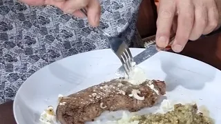 Стейк 100 дней выдержки сухого ВЫЗРЕВАНИЯ мясо.