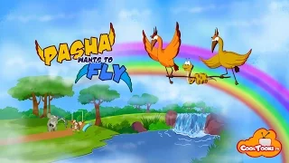 Pasha Wants To Fly | Moral Stories for Kids | Bedtime story| Junglewood E06