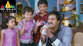 Mr.Pellikoduku Movie Sunil Scene With Kids | Sunil, Isha Chawla | Sri Balaji Video