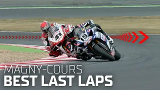 LAST LAP SHOWDOWNS: The best final lap battles from Magny-Cours | #FRAWorldSBK