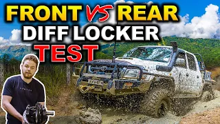 FRONT LOCKER vs REAR LOCKER vs TWIN LOCKED COMPARISON! + AIR vs AUTO vs E LOCKER – Shock answer!