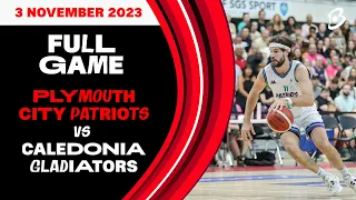 Plymouth City Patriots vs Caledonia Gladiators, British Basketball League Championship - LIVE