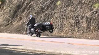 More FLYING THE CHAIR - BMW Motorcycle on Mulholland