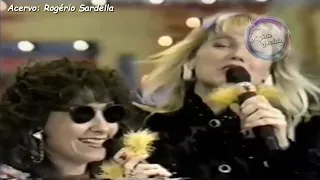 Cantora Kátia no Xou da Xuxa cantando 'Conversa Comigo'