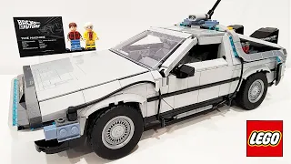 LEGO Back to the Future DeLorean Review