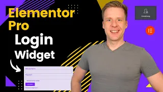 Elementor Login Pro Widget | WordPress Basic Anleitung Deutsch