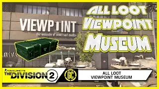 All Loot Locations + Secret Room - Viewpoint Museum Discovery Merit | The Division 2