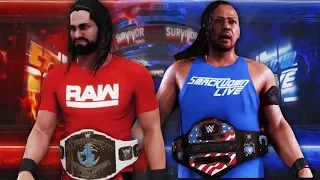 WWE Survivor Series 2018: Seth Rollins vs Shinsuke Nakamura | IC Champion vs US Champion | WWE 2K19