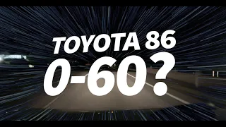 Toyota 86 0-60