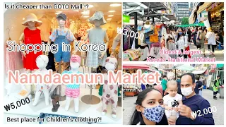 Namdaemun Market | Oldest & Largest Traditional Market in Seoul, Korea | Shopping in Korea vlog 🇰🇷