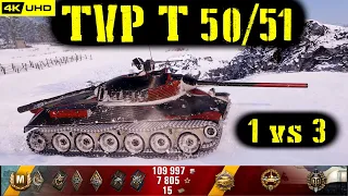 World of Tanks TVP T 50/51 Replay - 11 Kills 8.5K DMG(Patch 1.7.0)