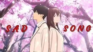 Kimi no Suizou wo Tabetai「AMV」 - Sad Song