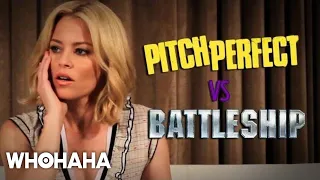 RIQ with Elizabeth Banks | Pitch Perfect Vs. Battleship | WHOHAHA