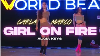 Girl On Fire - Alicia Keys | Coreografía Carla Marco | #heelschoreography