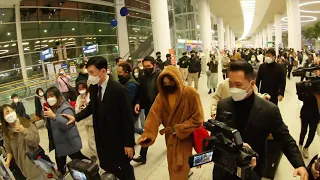 BTS JHOPE, INCHEON AIRPORT Arrival.. WHERE is BTS V?