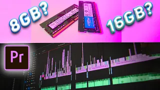 8gb Vs 16gb Ram Render Test In Premiere Pro