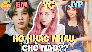 Những Cách Phân Biệt Idol Kpop Nhà YG, SM, JYP