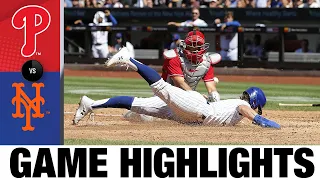 Phillies vs. Mets Game Highlights (8/14/22) | MLB Highlights