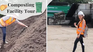 🥦Industrial Composting Facility Tour🥕