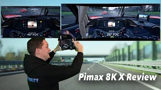 Large FOV with sharp 4K displays - How good is the Pimax Vision 8K X VR VR headset? My review!