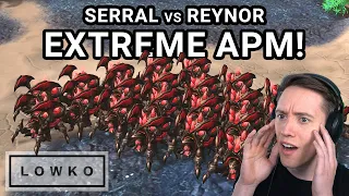 StarCraft 2: EXTREME APM - Serral vs Reynor! (Best-of-5)