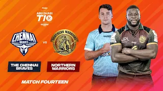 Match 14 HIGHLIGHTS | The Chennai Braves vs Northern Warriors | Day 6 | Abu Dhabi T10 Season 5