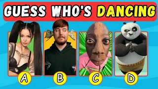 Guess The Meme &  Who Is Dancing?  Tenge Tenge, Wednesday, Bella Poarch, MrBeast, Freddy