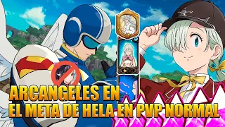 El Team de Arcángeles en Contra del Meta de Hela en Pvp Normal / The Seven Deadly Sins: Grand Cross