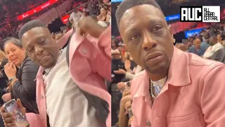 Boosie Mad After They Turn Off "Wipe Me Down" At NBA Game