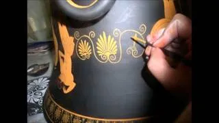 How were the ancient Greek vases made  - painting process