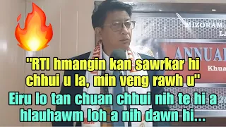 Dr. Mathlana thusawi thar ber, SAWI HUAI leh pek khawp mai!