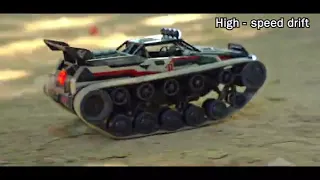 1:12 Spray Drifting Vehicle (Named: tank car) running video