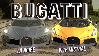 😈ЗАМЕНА LA NOIRE😈 новая bugatti mistral w16 black russia