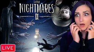 This Is The SCARIEST Chapter!! | Little Nightmares 2 (Hospital)