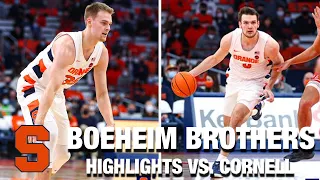 Syracuse's Boeheim Brothers Ball Out vs. Jimmy's Former Team