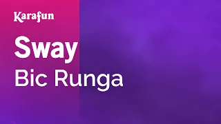 Sway - Bic Runga | Karaoke Version | KaraFun