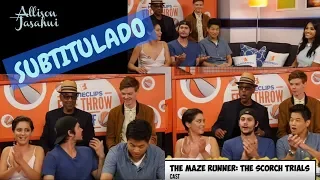 Maze Runner Cast - Entrevista w/ Dylan O'Brien, Thomas Brodie-Sangster, Ki Hong & More | SUBTITULADO