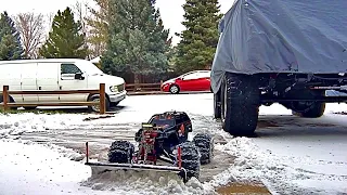 Traxxas summit snow plow