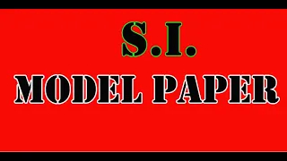 s.i. model paper